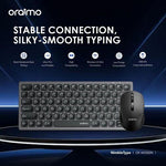 Charger l'image dans la galerie, Kit Clavier et Souris Sans Fil OF-KK500N - Connexion Stable et Frappe Silencieuse