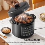 Charger l'image dans la galerie, Autocuiseur Électrique Multifonction - Cuiseur Sous Pression Programmable