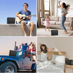 Charger l'image dans la galerie, Enceinte Bluetooth AMAYA BD34 – Puissance &amp; Ambiance RGB
