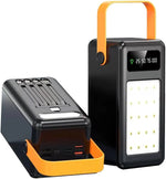 Charger l'image dans la galerie, Banque d'alimentation 80000 Mah 22.5W câble intégré de charge ultra rapide, lumière de secours LED, banque d'alimentation à affichage numérique grand écran

