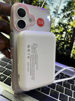 Charger l'image dans la galerie, MINI POWER BANK MAGNÉTIQUE QI - 10000MAH - CHARGEUR SANS FIL
