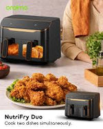 Charger l'image dans la galerie, Friteuse à Air Double Compartiment 8L - Cuisson Simultanée Sans Huile
